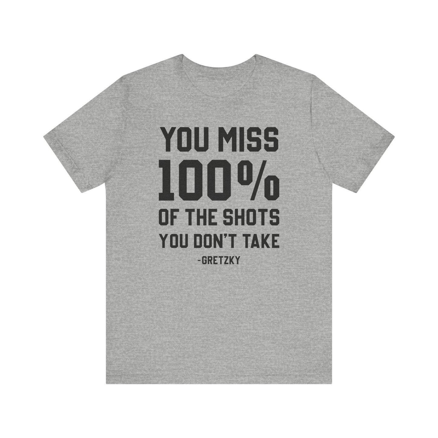 100% of the Shots Gretzky Shirt