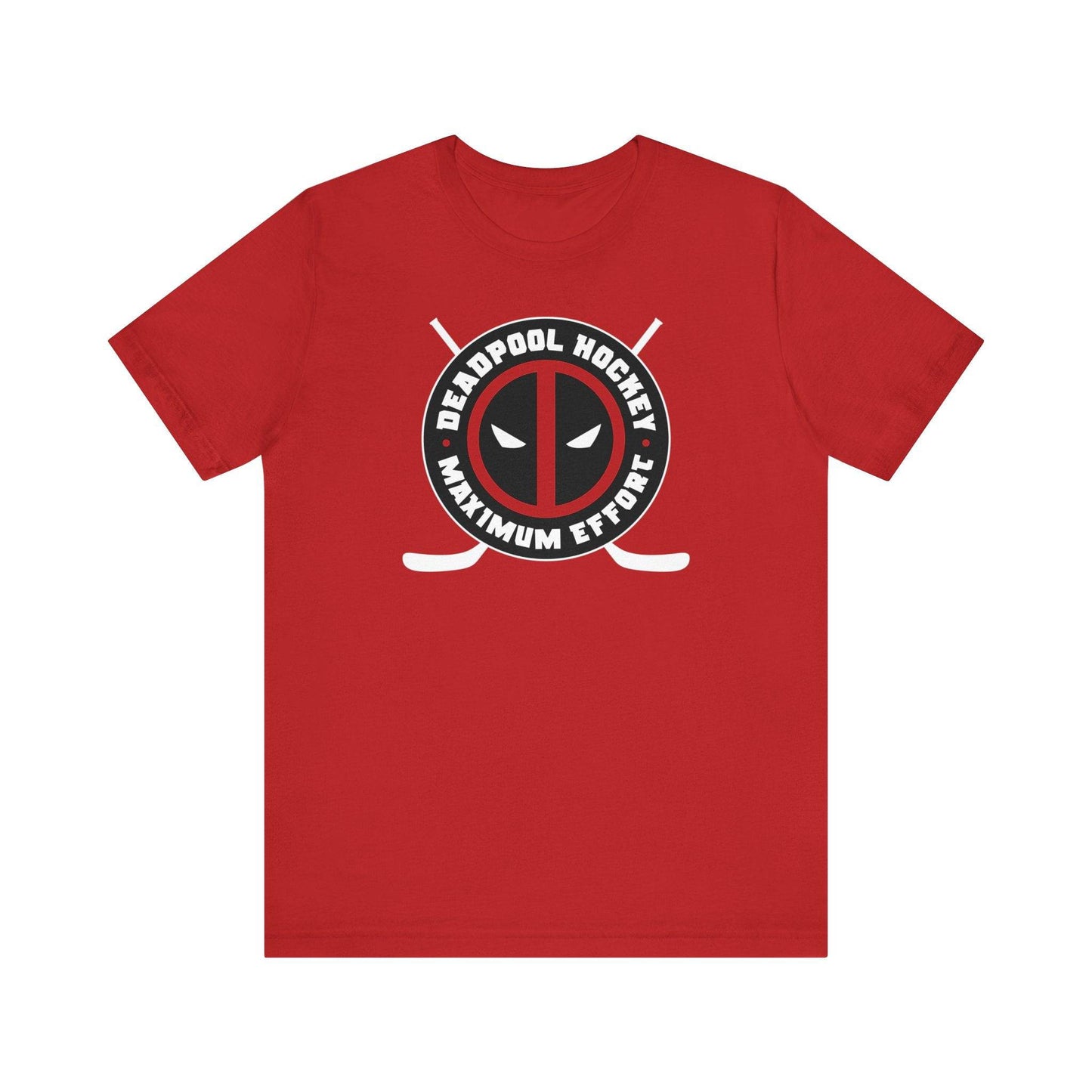 Deadpool Maximum Effort Hockey Shirt