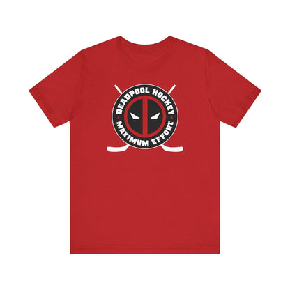 Deadpool Maximum Effort Hockey Shirt