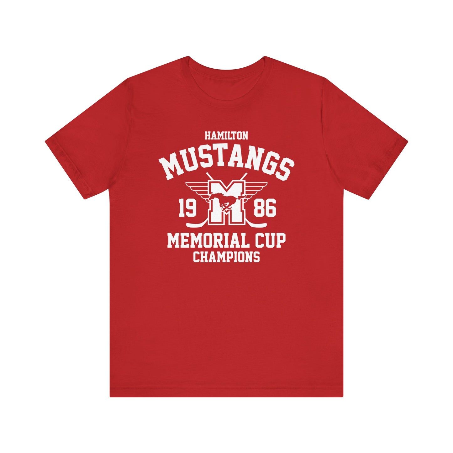 Hamilton Mustangs 86 Champs Shirt